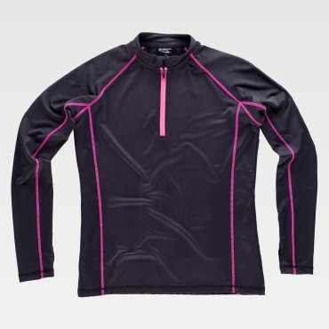 Sudadera de trabajo media cremallera unisex S7555 Sudadera de trabajo media cremallera unisex S7555