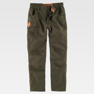 Pantalón outdoor multibolsillos impermeable niño S8110