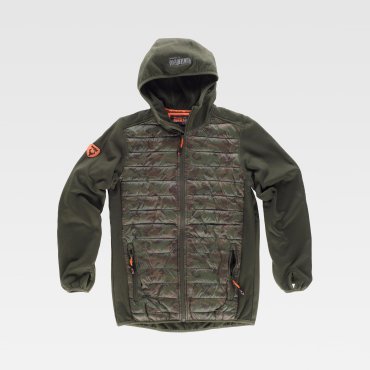 Chaqueta outdoor acolchada con capucha unisex S8550 Chaqueta outdoor acolchada con capucha unisex S8550