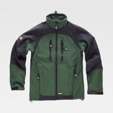 Chaqueta softshell laboral combinada unisex S9030 WORKTEAM Chaqueta softshell laboral combinada unisex S9030 WORKTEAM