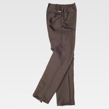 Pantalón de trabajo multibolsillos elástico unisex S9850 Pantalón de trabajo multibolsillos elástico unisex S9850
