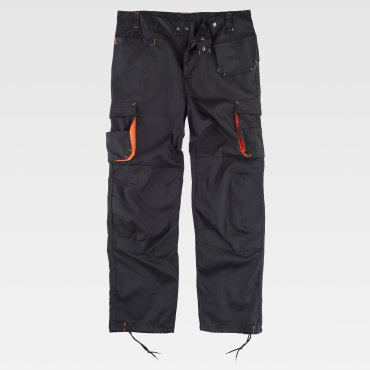 Pantalón de trabajo multibolsillos unisex WF1619 WORKTEAM Pantalón de trabajo multibolsillos unisex WF1619 WORKTEAM