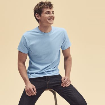 Camiseta básica hombre 61-082-0 ORIGINAL FRUIT OF THE LOOM Camiseta básica hombre 61-082-0 ORIGINAL FRUIT OF THE LOOM