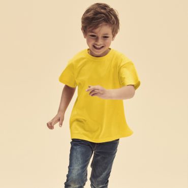 Camiseta básica niño 61-033-0 Valueweight