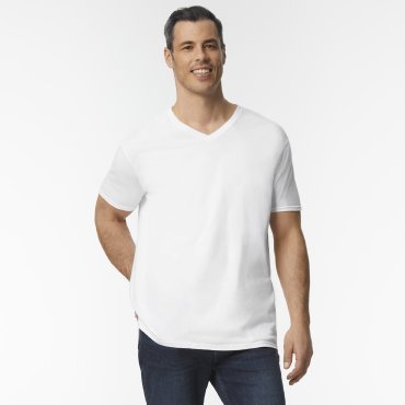 Camiseta cuello de pico hombre 64v00 Camiseta cuello de pico hombre 64v00