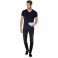 Camiseta cuello de pico Triblend hombre TM057. .
