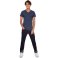 Camiseta cuello de pico Triblend hombre TM057. .