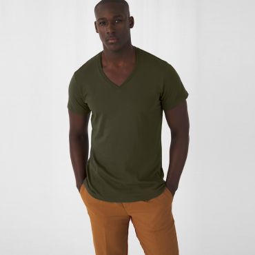 Camiseta cuello de pico orgánica hombre TM044 V Men Camiseta cuello de pico orgánica hombre TM044 V Men