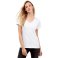 Camiseta cuello de pico orgánica mujer TW045 V Women. .