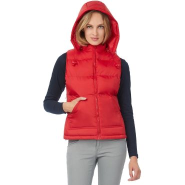 Chaleco acolchado con capucha mujer ZEN+ WOMEN B&C Chaleco acolchado con capucha mujer ZEN+ WOMEN B&C