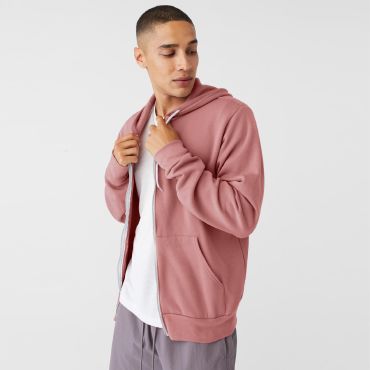 Sudadera con capucha y cremallera unisex Aubrie Sudadera con capucha y cremallera unisex Aubrie