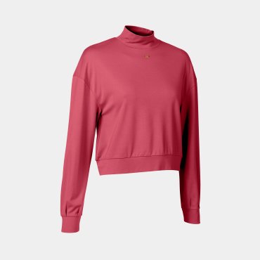 Sudadera crop deportiva mujer Core Sudadera crop deportiva mujer Core