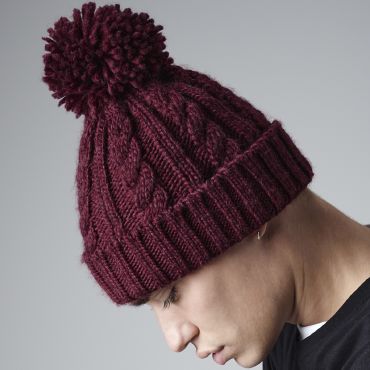 Gorro con pompón B480