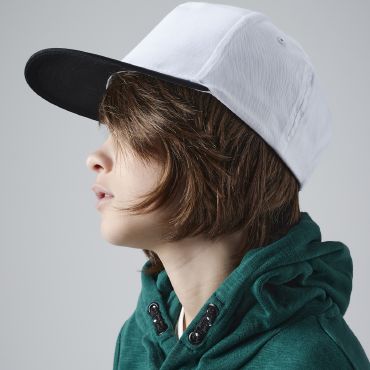 Gorra visera plana niño B615