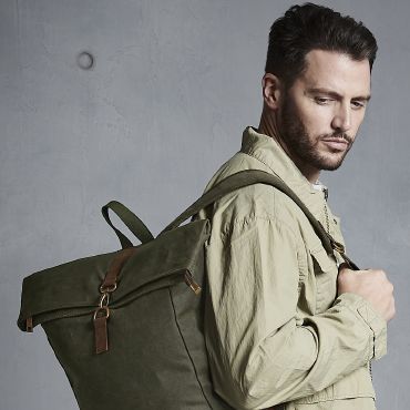Mochila de lona encerada QD655 Heritage Mochila de lona encerada QD655 Heritage