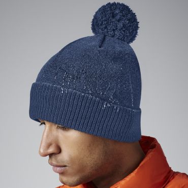 Gorro con pompón impermeable B502 Gorro con pompón impermeable B502