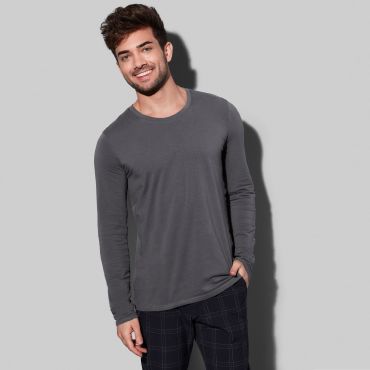 Camiseta de manga larga hombre ST9620 Clive Camiseta de manga larga hombre ST9620 Clive