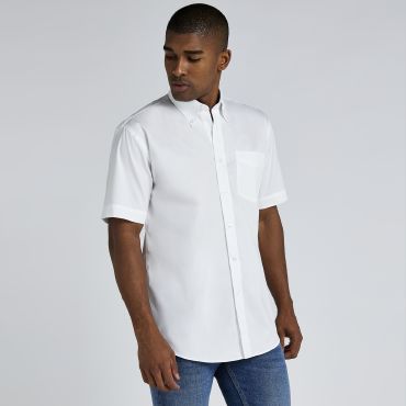 Camisa Oxford de manga corta hombre KK109 OXFORD KUSTOM KIT Camisa Oxford de manga corta hombre KK109 OXFORD KUSTOM KIT
