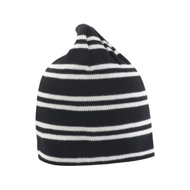 Gorro beanie a rayas reversible R354x Gorro beanie a rayas reversible R354x