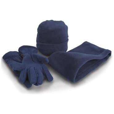 Set guantes, gorro y bufanda polar R040x