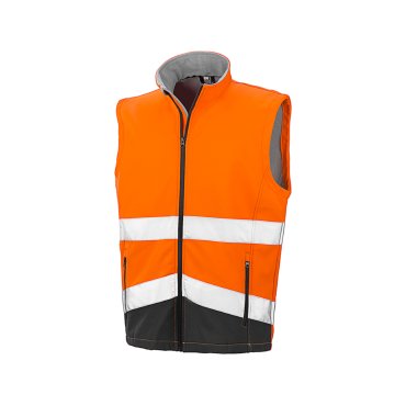 Chaleco softshell de alta visibilidad hombre R451X RESULT SAFE GUARD Chaleco softshell de alta visibilidad hombre R451X RESULT SAFE GUARD