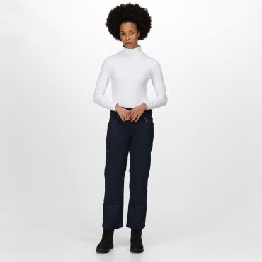 Pantalón de trabajo multibolsillos mujer TRJ601S Pro Action Pantalón de trabajo multibolsillos mujer TRJ601S Pro Action