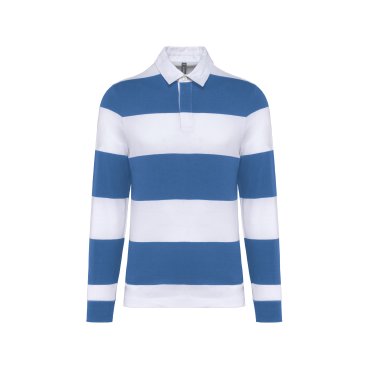 Polo a rayas manga larga unisex K285 Polo a rayas manga larga unisex K285