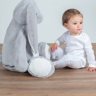 Pijama algodón orgánico manga larga bebes LW650