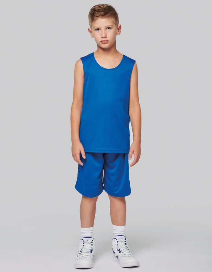 Joma Camiseta Combi Basket azul camiseta baloncesto niño