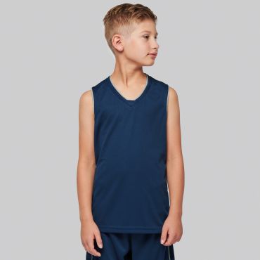 Camiseta de baloncesto sin mangas niños PA461