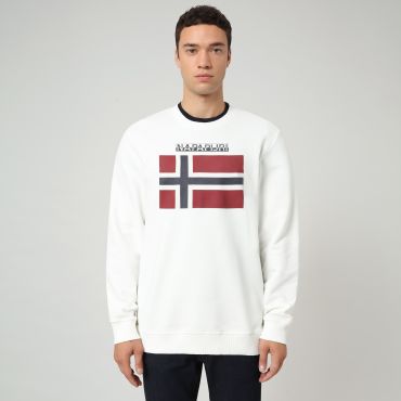 Sudadera orgánica con bandera hombre Bellyn-C