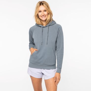 Sudadera con capucha eco-responsable mujer NS422 Sudadera con capucha eco-responsable mujer NS422