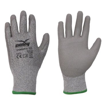 Pack 12 Uds Guantes anticortes con revestimiento Danger H Pack 12 Uds Guantes anticortes con revestimiento Danger H