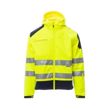 Chaqueta reflectante de alta visibilidad con capucha unisex Shine 2.0 Chaqueta reflectante de alta visibilidad con capucha unisex Shine 2.0