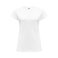 Camiseta básica mujer White Long. .
