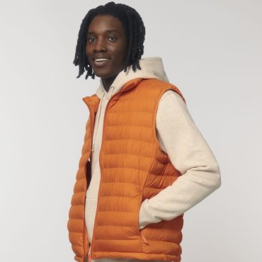 Chaleco acolchado tejido reciclado hombre Stanley Climber Chaleco acolchado tejido reciclado hombre Stanley Climber