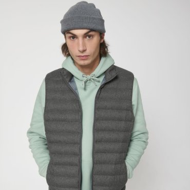 Chaleco acolchada tejido reciclado hombre Stanley Climber Wool-Like