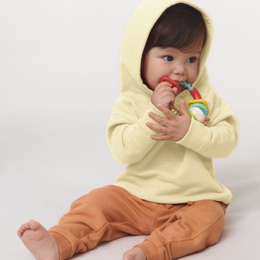 Sudadera con capucha orgánica no perchado bebe Baby Cruiser Sudadera con capucha orgánica no perchado bebe Baby Cruiser