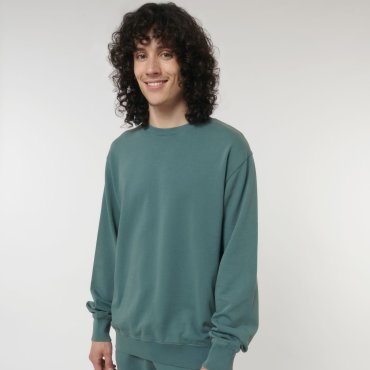 Sudadera orgánica no perchado unisex Matcher Vintage Sudadera orgánica no perchado unisex Matcher Vintage