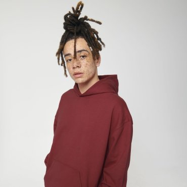 Sudadera oversize con capucha orgánica no perchado unisex Cooper Dry Sudadera oversize con capucha orgánica no perchado unisex Cooper Dry