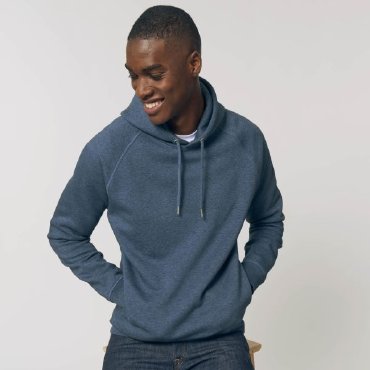 Sudadera con capucha orgánica unisex Sider Sudadera con capucha orgánica unisex Sider