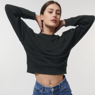 Sudadera orgánica no perchado mujer Stella Cropster Sudadera orgánica no perchado mujer Stella Cropster