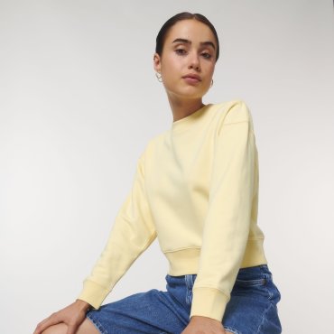 Sudadera orgánica no perchado mujer Stella Cropster Sudadera orgánica no perchado mujer Stella Cropster