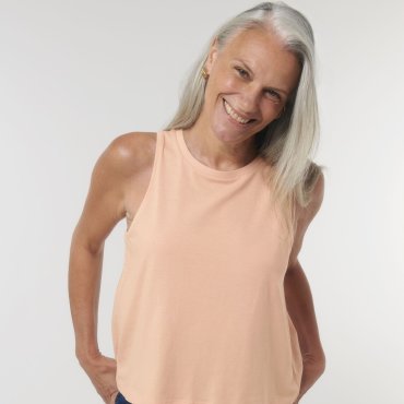 Camiseta de tirantes orgánica ligera mujer Dancer