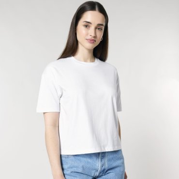 Camiseta oversize orgánica mujer Stella Nova Camiseta oversize orgánica mujer Stella Nova