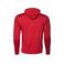 Sudadera con capucha niño Pentathlon Kid. Color rojo.