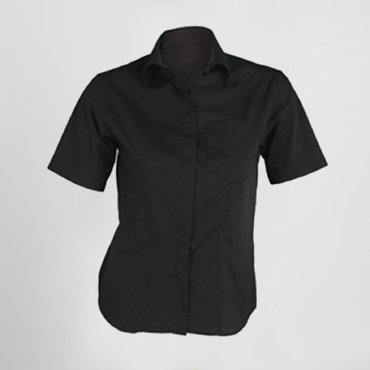 Blusa manga corta entallada mujer Blusa manga corta entallada mujer