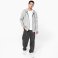 Sudadera con capucha y cremallera hombre K438. .