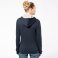 Sudadera con capucha contrastada mujer K465. .