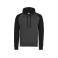 Sudadera con capucha unisex Baseball JH009. Color charcoal/jet black.